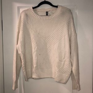 Divided sweater